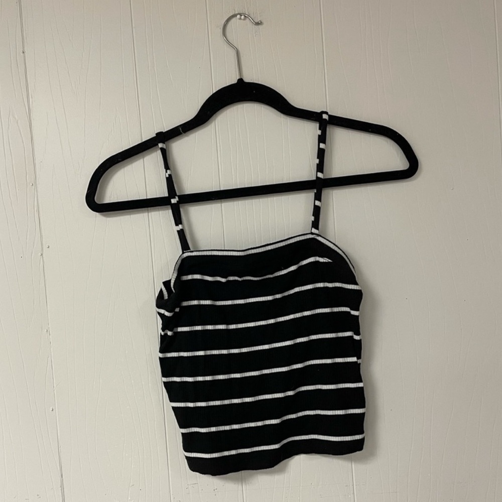 URBAN OUTFITTERS B&W Striped Tank